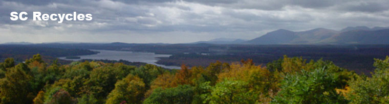 lake with storm clouds